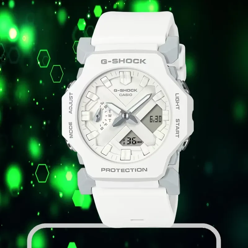 Casio G-Shock White Dial Analog Digital Men's Watch-  GA-2300-7A